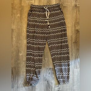 Anthro Knit Joggers